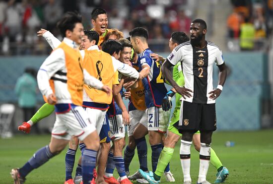 Футбол. Чемпионат мира. Матч Германия - Япония