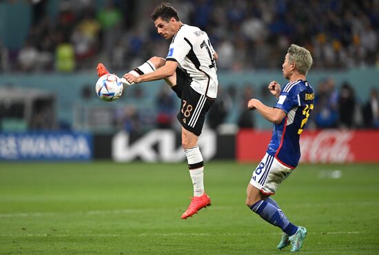 Футбол. Чемпионат мира. Матч Германия - Япония