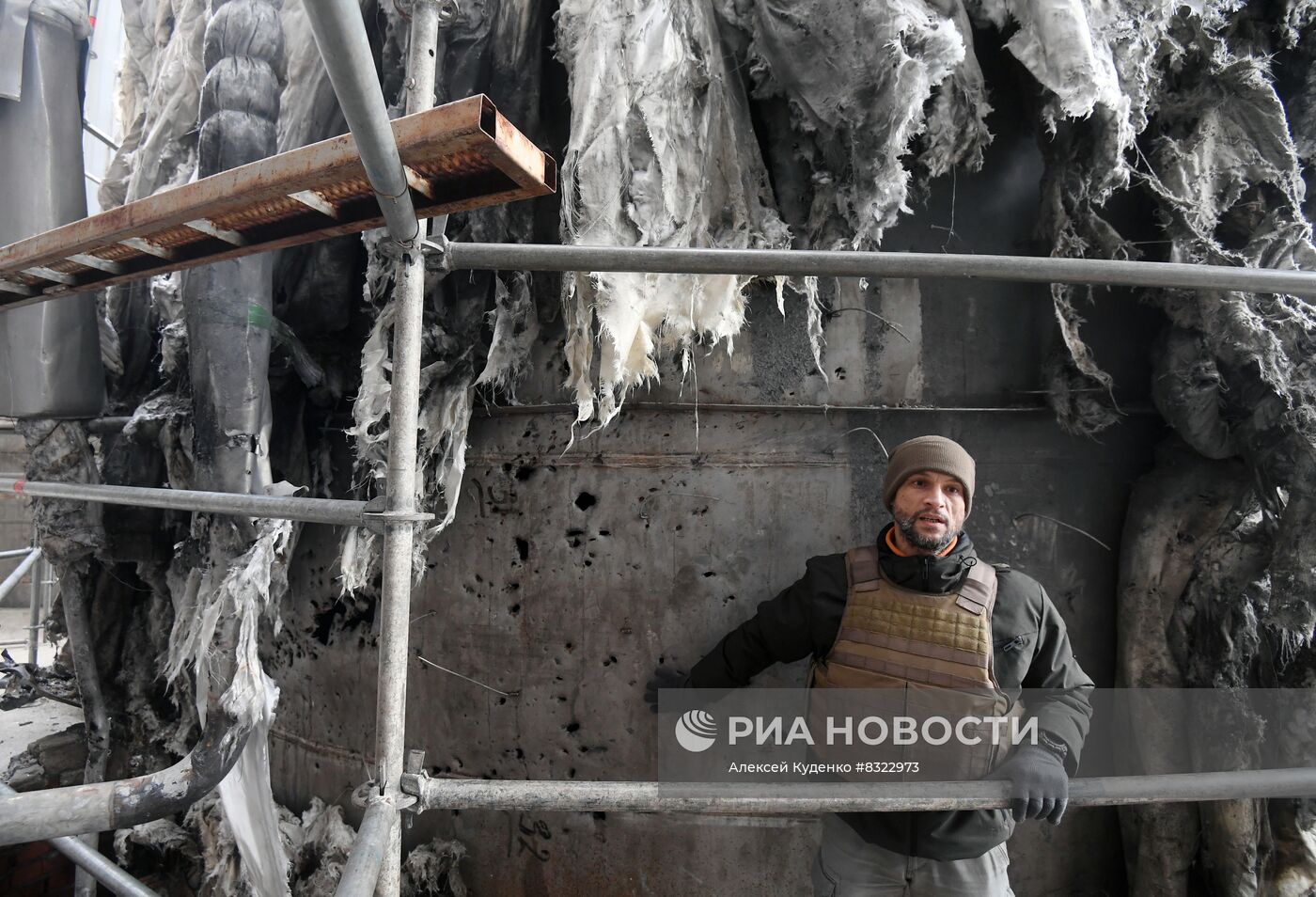 Последствия обстрелов Запорожской АЭС