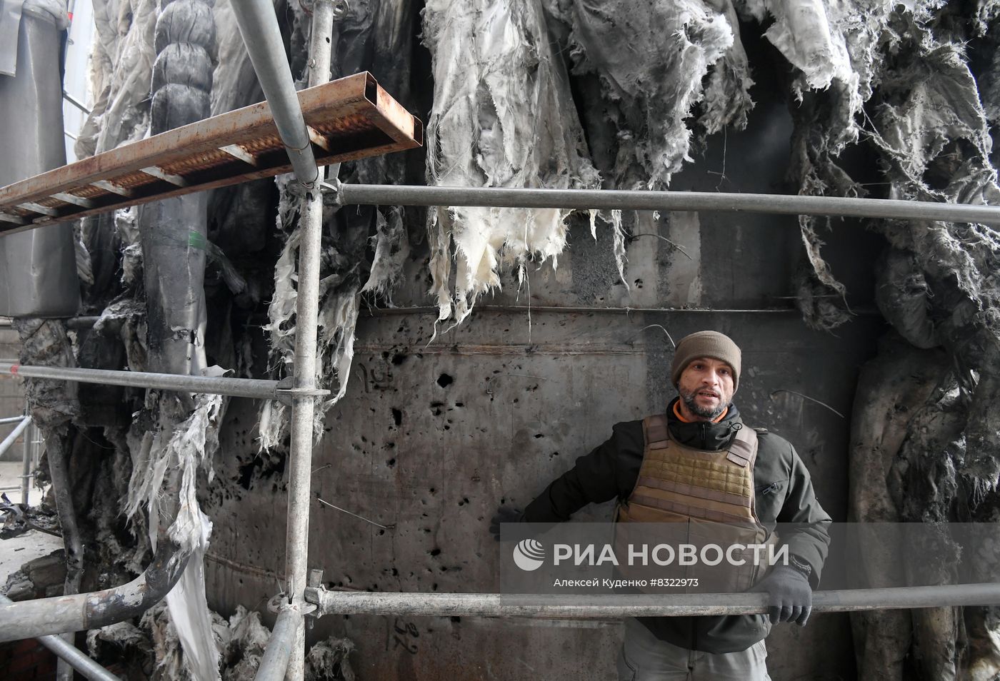 Последствия обстрелов Запорожской АЭС
