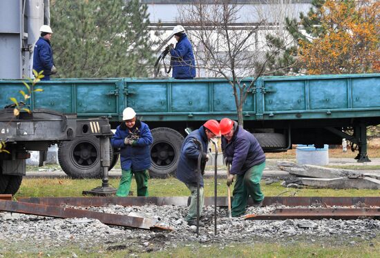 Последствия обстрелов Запорожской АЭС