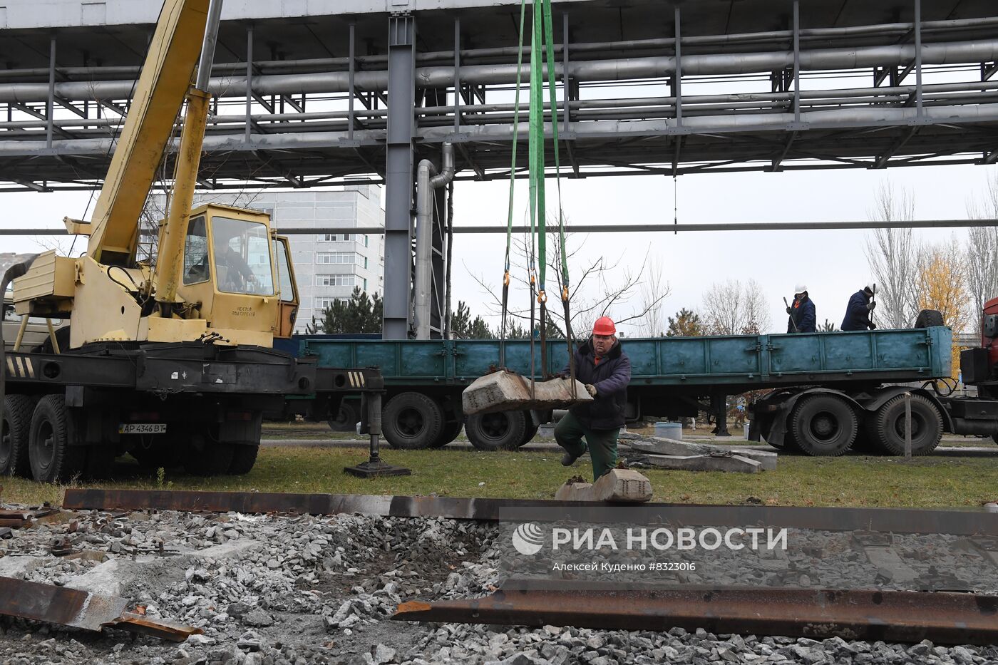 Последствия обстрелов Запорожской АЭС