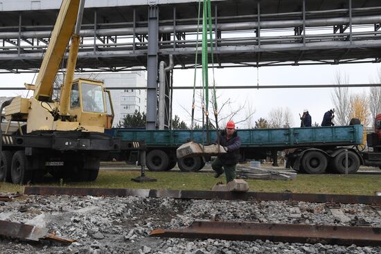 Последствия обстрелов Запорожской АЭС