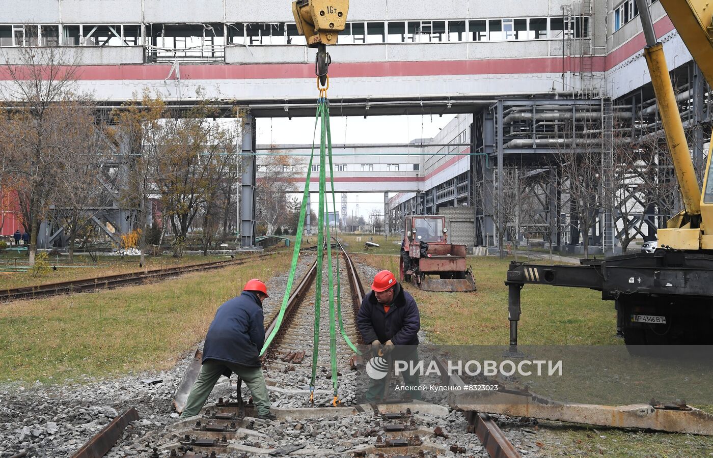 Последствия обстрелов Запорожской АЭС