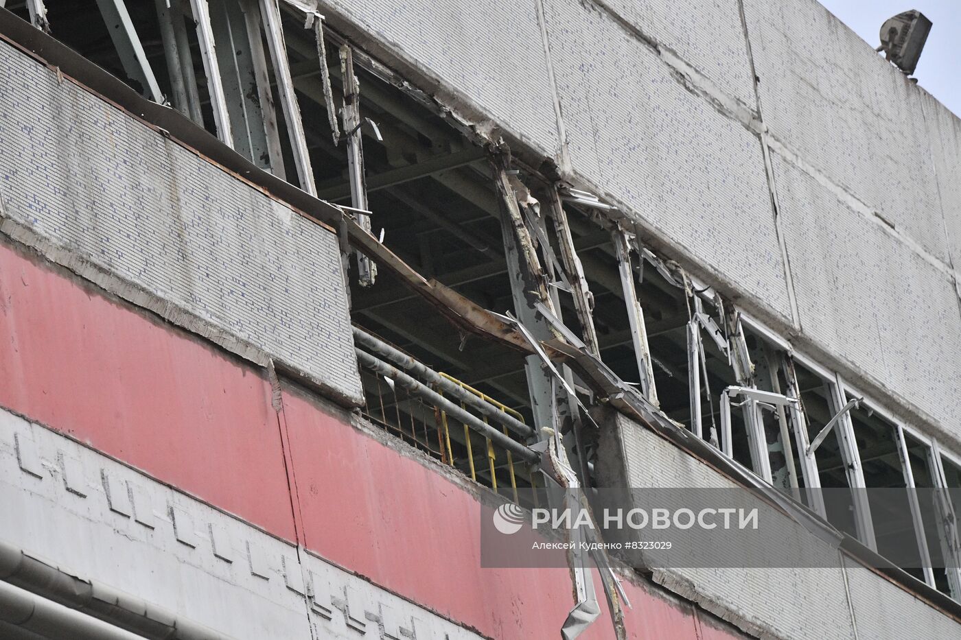 Последствия обстрелов Запорожской АЭС