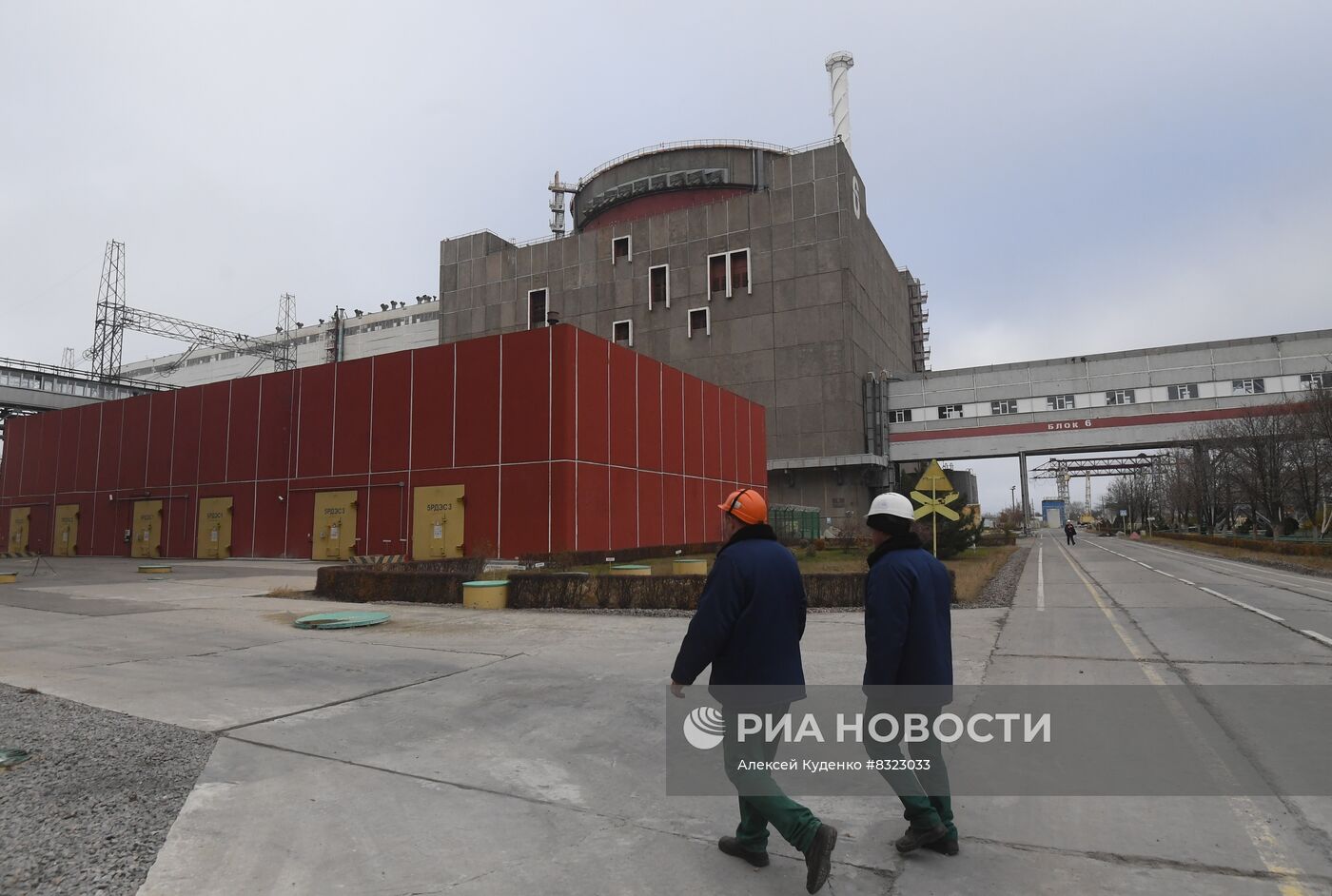 Последствия обстрелов Запорожской АЭС