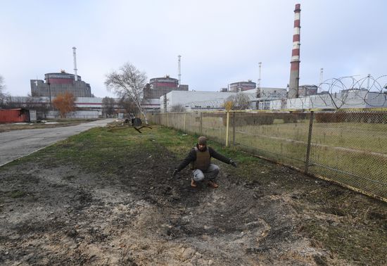 Последствия обстрелов Запорожской АЭС