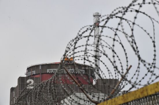 Последствия обстрелов Запорожской АЭС