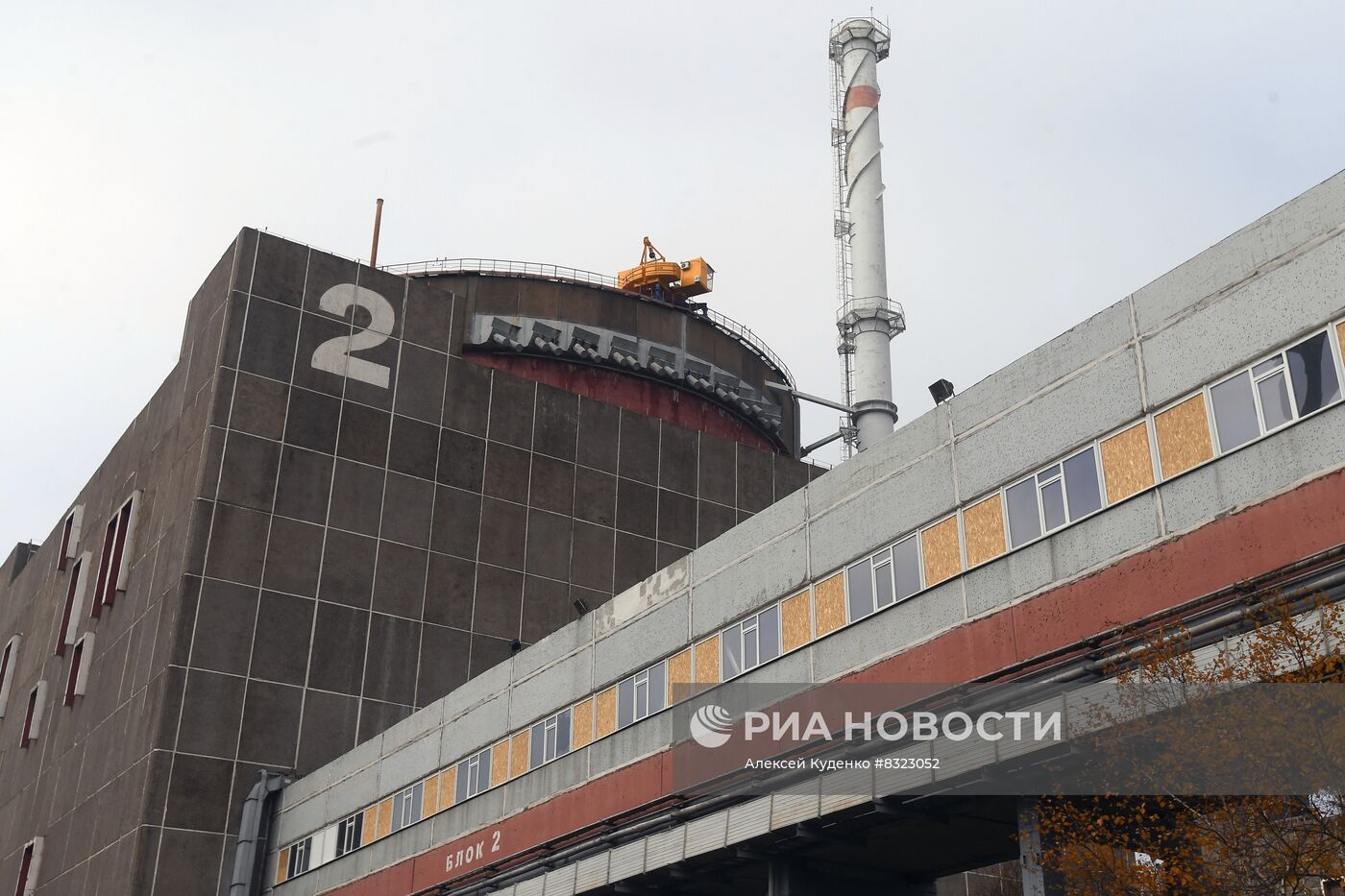 Последствия обстрелов Запорожской АЭС