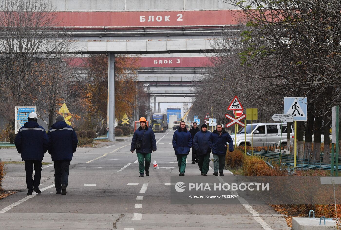 Последствия обстрелов Запорожской АЭС