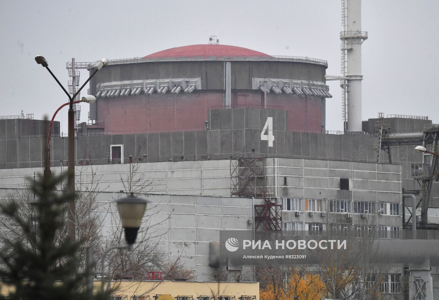 Последствия обстрелов Запорожской АЭС