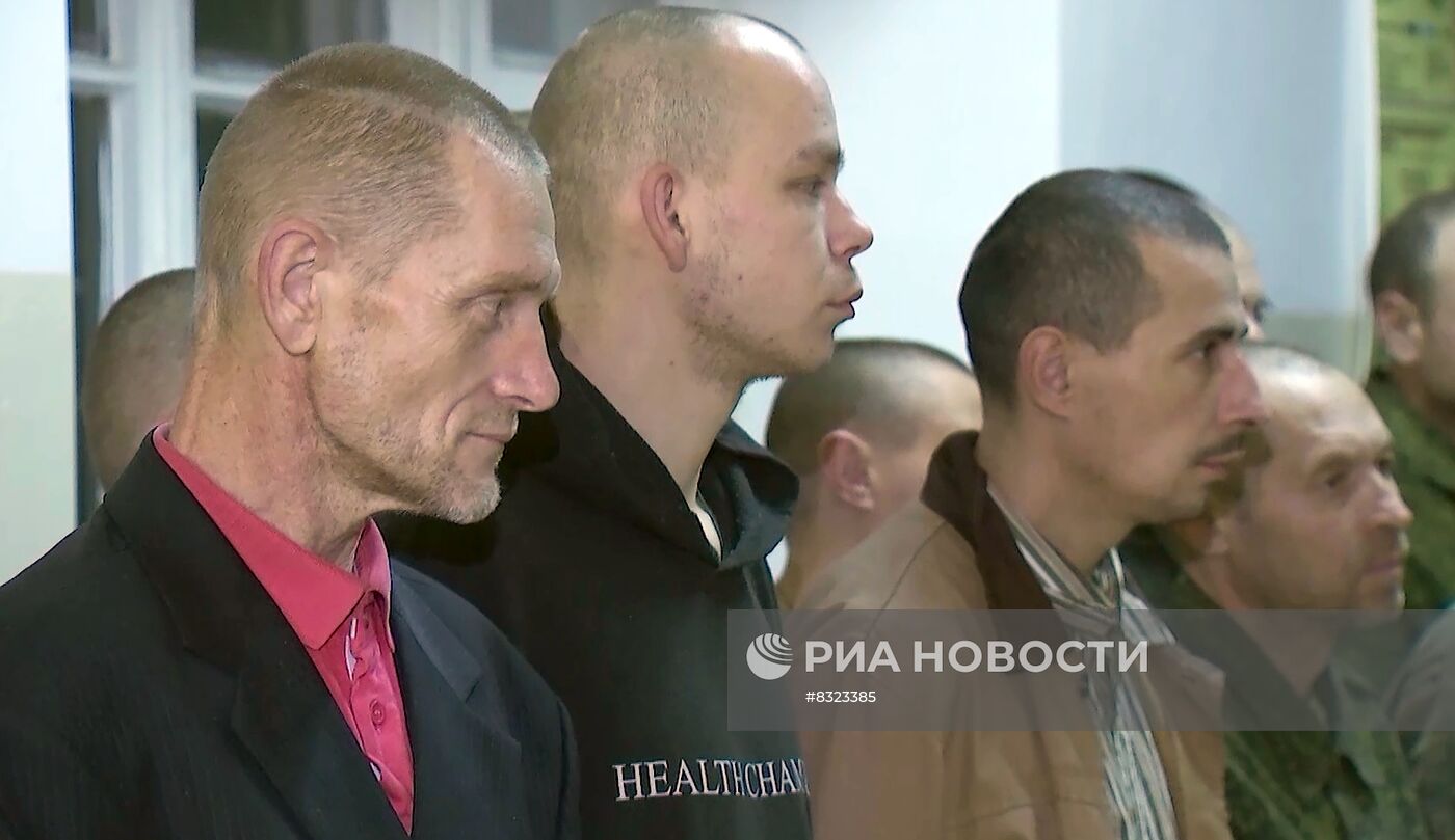 Возвращение российских военнопленных с территории Украины