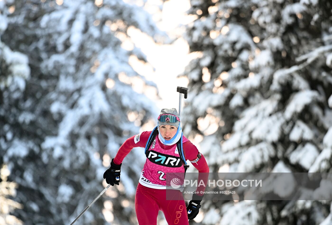 Биатлон. Кубок России. Женщины. Спринт