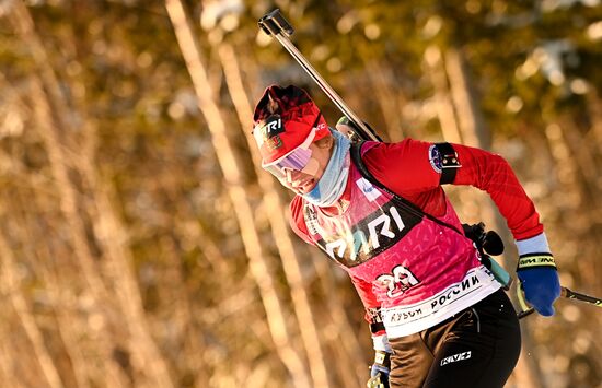 Биатлон. Кубок России. Женщины. Спринт