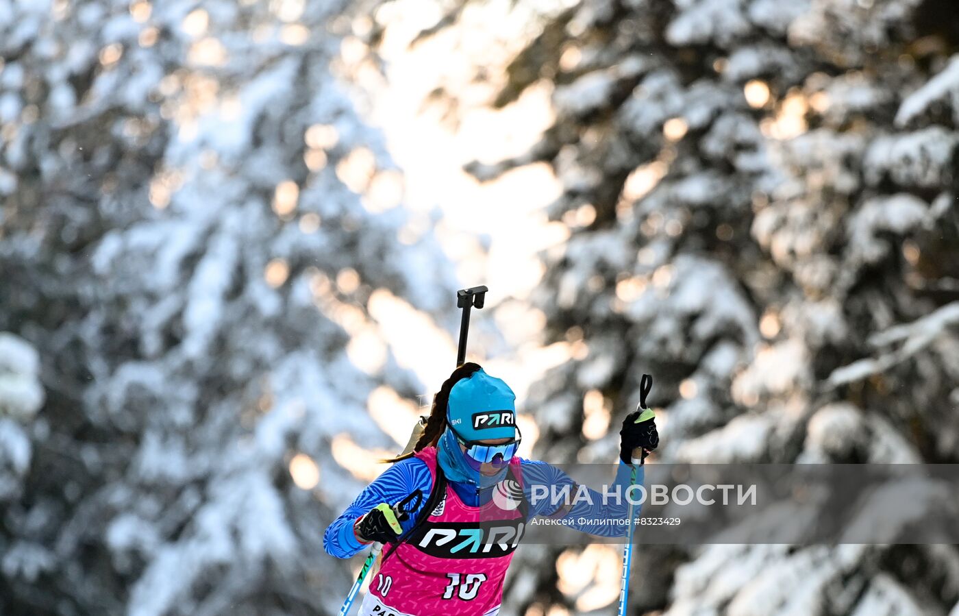 Биатлон. Кубок России. Женщины. Спринт