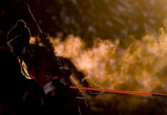 Биатлон. Кубок России. Женщины. Спринт