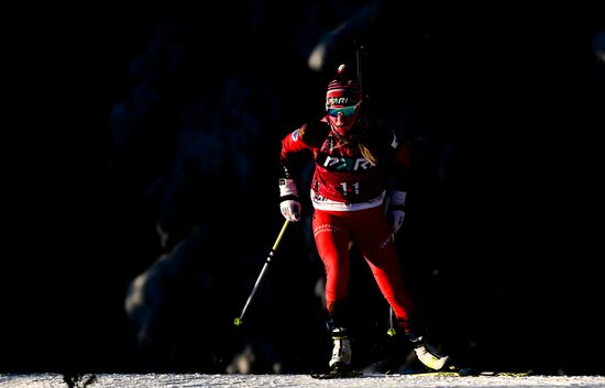 Биатлон. Кубок России. Женщины. Спринт