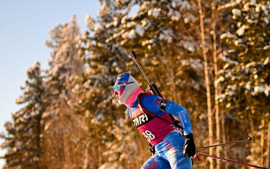 Биатлон. Кубок России. Женщины. Спринт