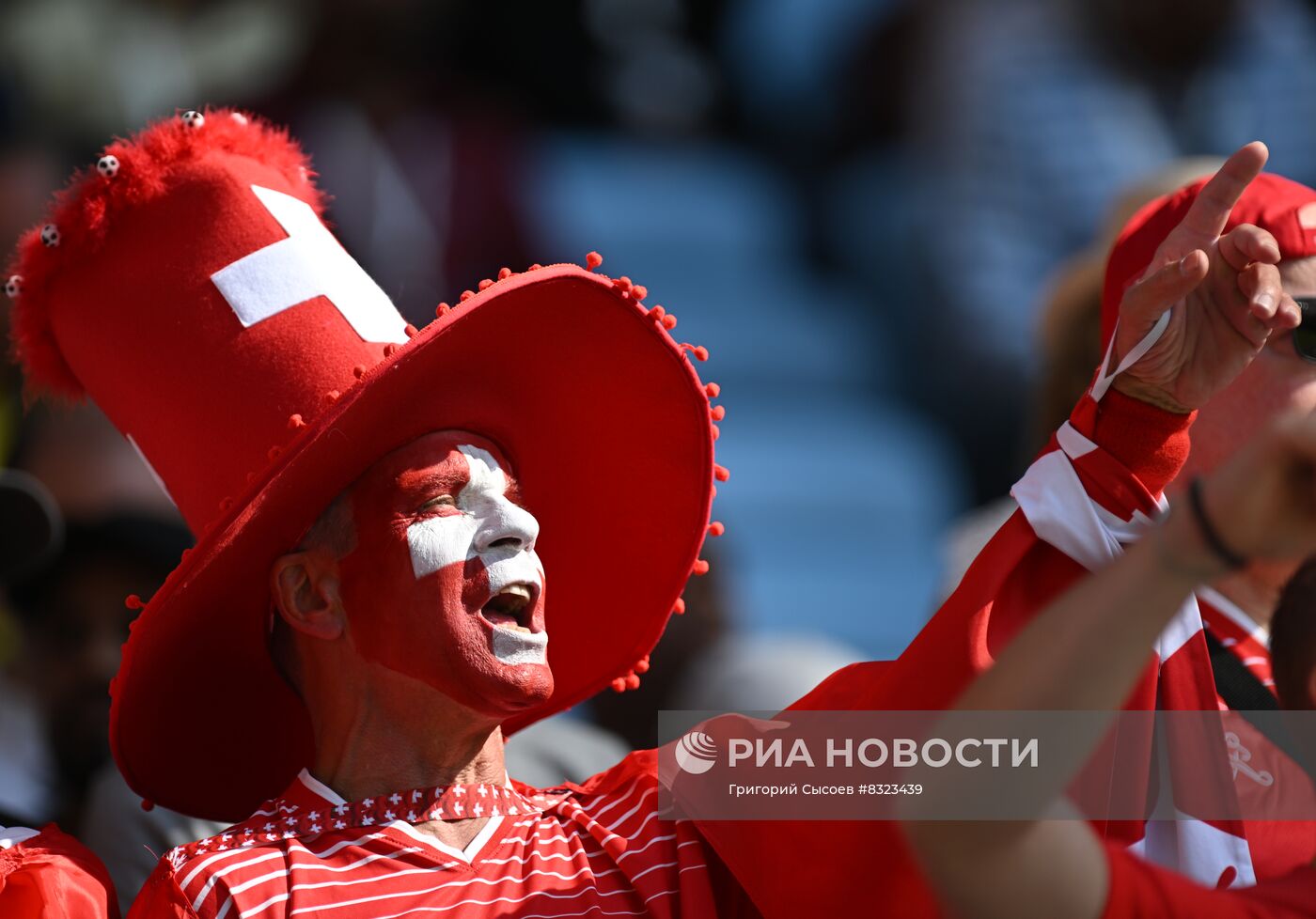 Футбол. Чемпионат мира. Матч Швейцария - Камерун