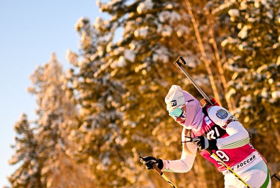 Биатлон. Кубок России. Женщины. Спринт