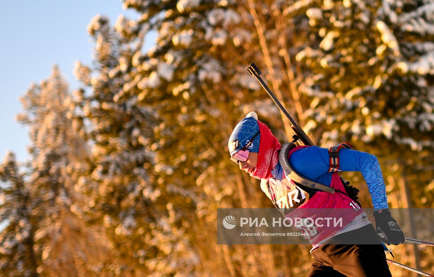 Биатлон. Кубок России. Женщины. Спринт