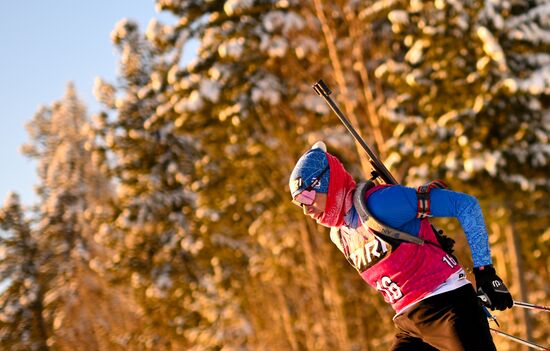 Биатлон. Кубок России. Женщины. Спринт