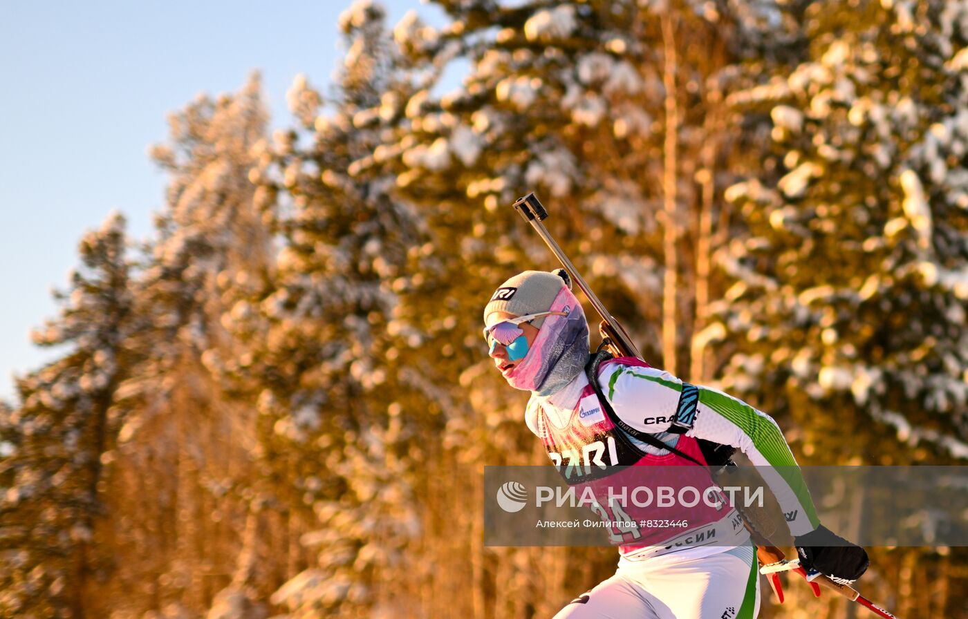 Биатлон. Кубок России. Женщины. Спринт