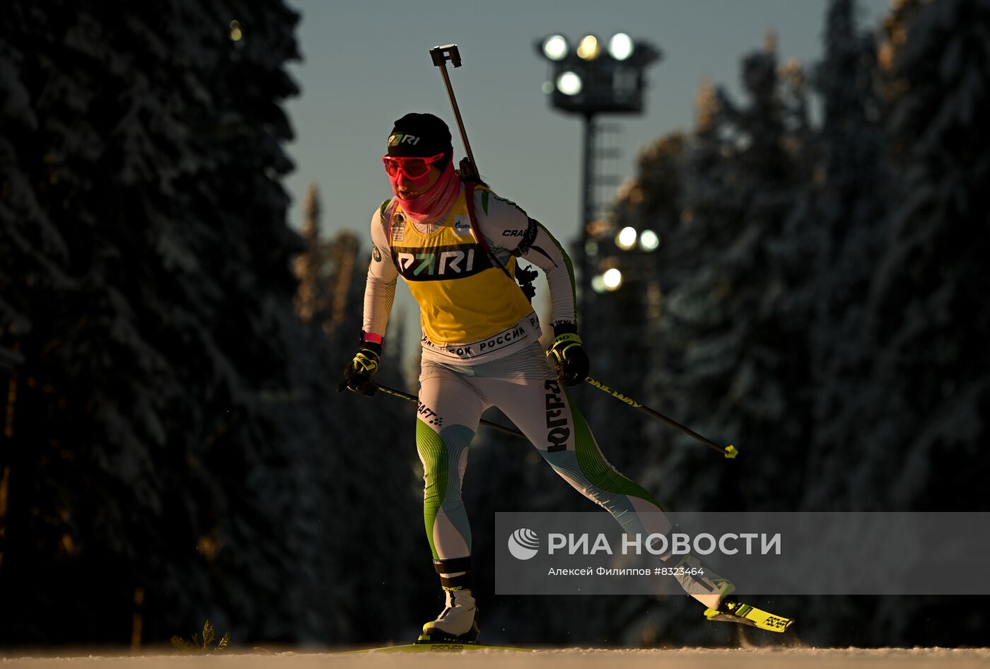 Биатлон. Кубок России. Женщины. Спринт