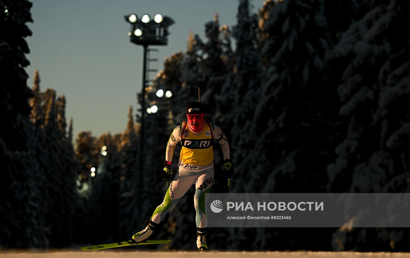 Биатлон. Кубок России. Женщины. Спринт