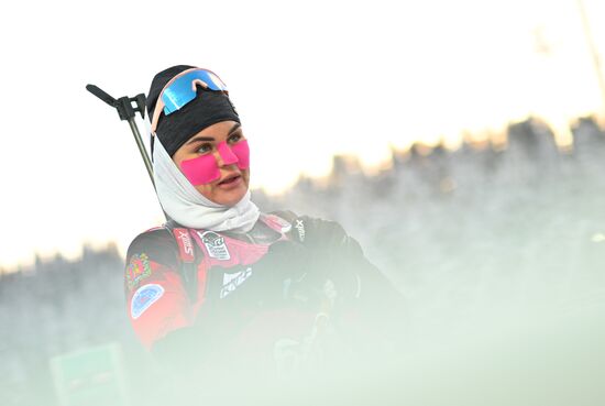 Биатлон. Кубок России. Женщины. Спринт