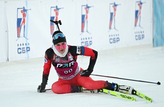 Биатлон. Кубок России. Женщины. Спринт