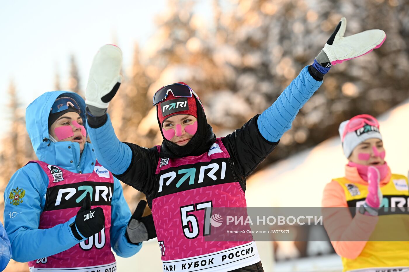 Биатлон. Кубок России. Женщины. Спринт