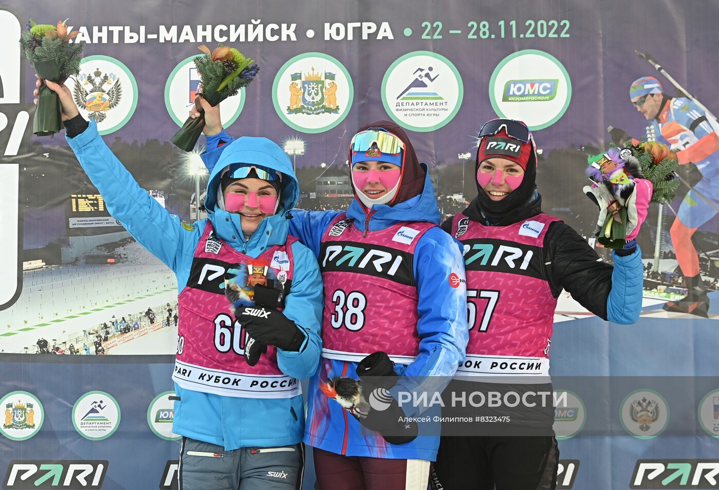 Биатлон. Кубок России. Женщины. Спринт