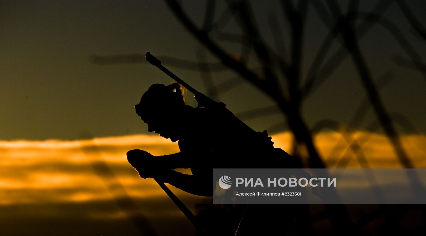 Биатлон. Кубок России. Женщины. Спринт