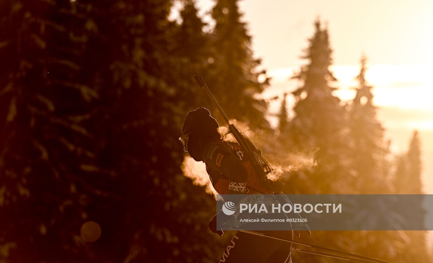 Биатлон. Кубок России. Женщины. Спринт