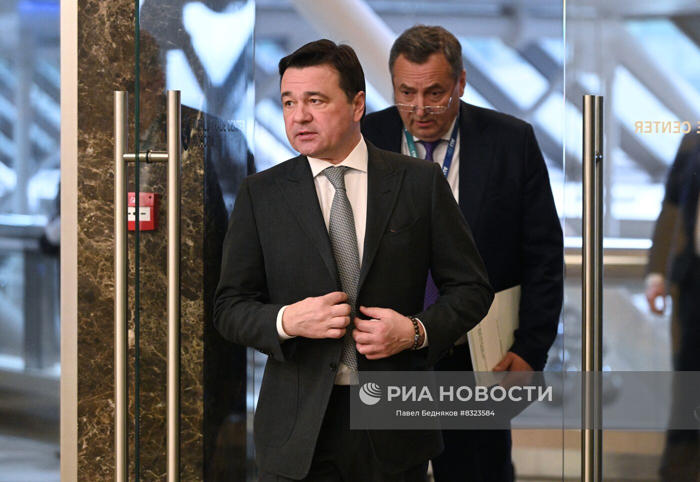 Губернатор Московской области Андрей Воробьев на международной конференции Сбера по искусственному интеллекту Artificial Intelligence Journey в Москве. Место: Россия, Москва. Автор: Павел Бедняков/РИА Новости. Конференция Сбера по искусственному интеллекту