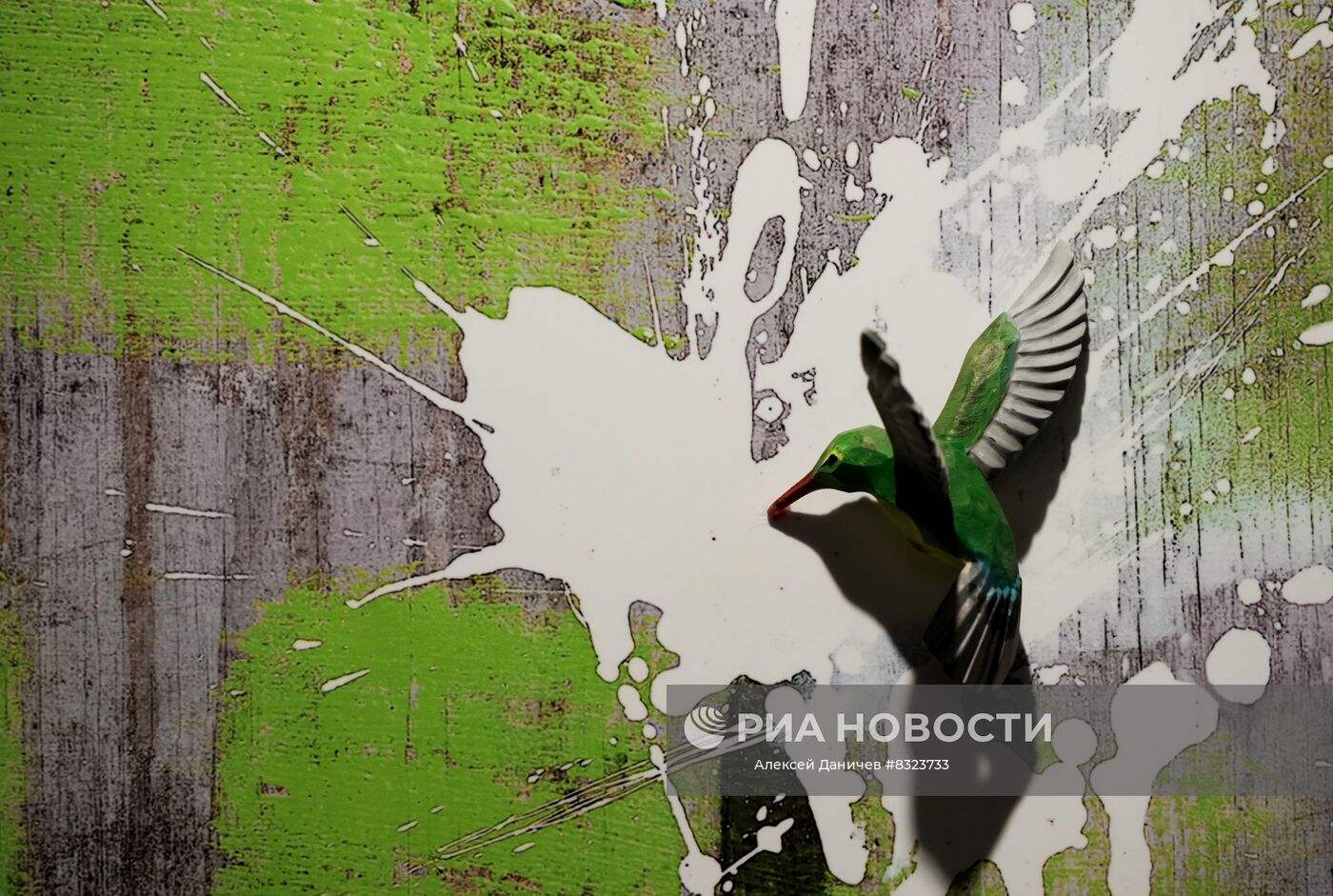 Открытие инсталляции по мотивам творчества Бэнкси в Санкт-Петербурге