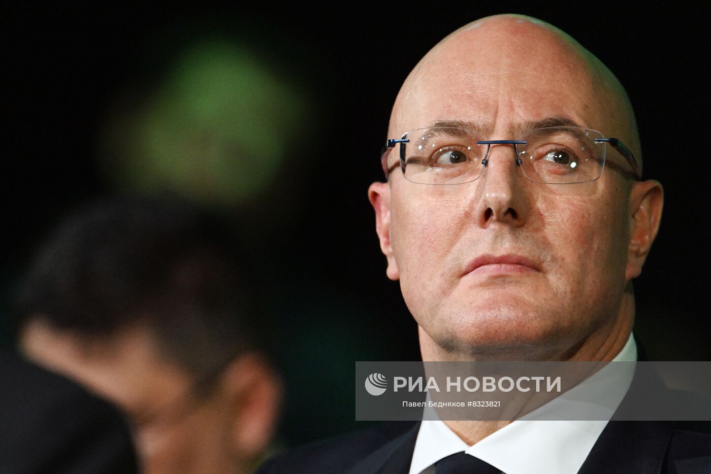 24 ноября 2022. Заместитель председателя правительства РФ Дмитрий Чернышенко на международной конференции "Путешествие в мир искусственного интеллекта". Сбербанк проводит международную конференцию по искусственному интеллекту Artificial Intelligence Journey в Москве. Место: Россия, Москва. Автор: Павел Бедняков/РИА Новости. Президент РФ В. Путин принял участие в международной конференции "Путешествие в мир искусственного интеллекта"