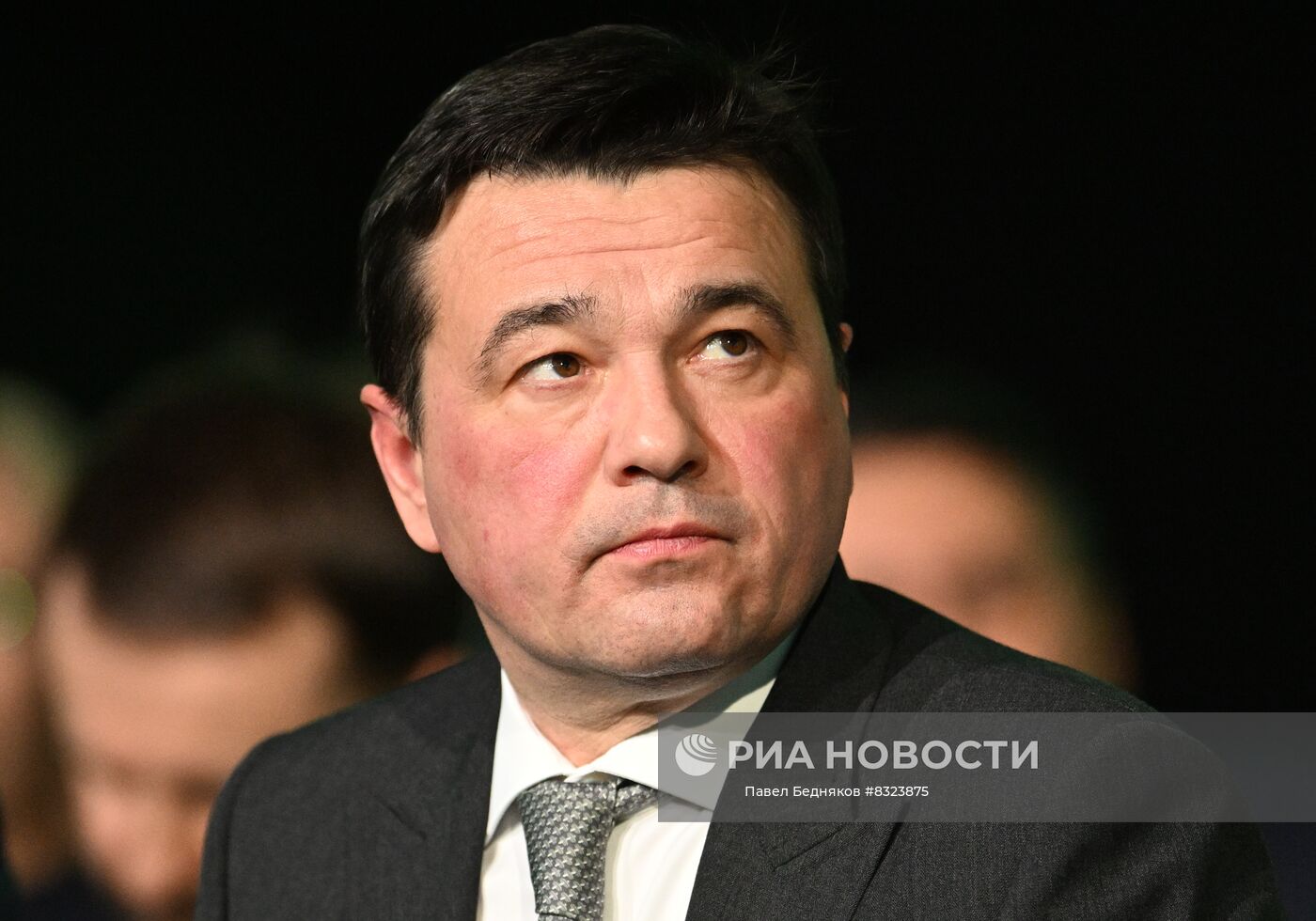 24 ноября 2022. Губернатор Московской области Андрей Воробьев на международной конференции "Путешествие в мир искусственного интеллекта". Сбербанк проводит международную конференцию по искусственному интеллекту Artificial Intelligence Journey в Москве. Место: Россия, Москва. Автор: Павел Бедняков/РИА Новости. Президент РФ В. Путин принял участие в международной конференции "Путешествие в мир искусственного интеллекта"