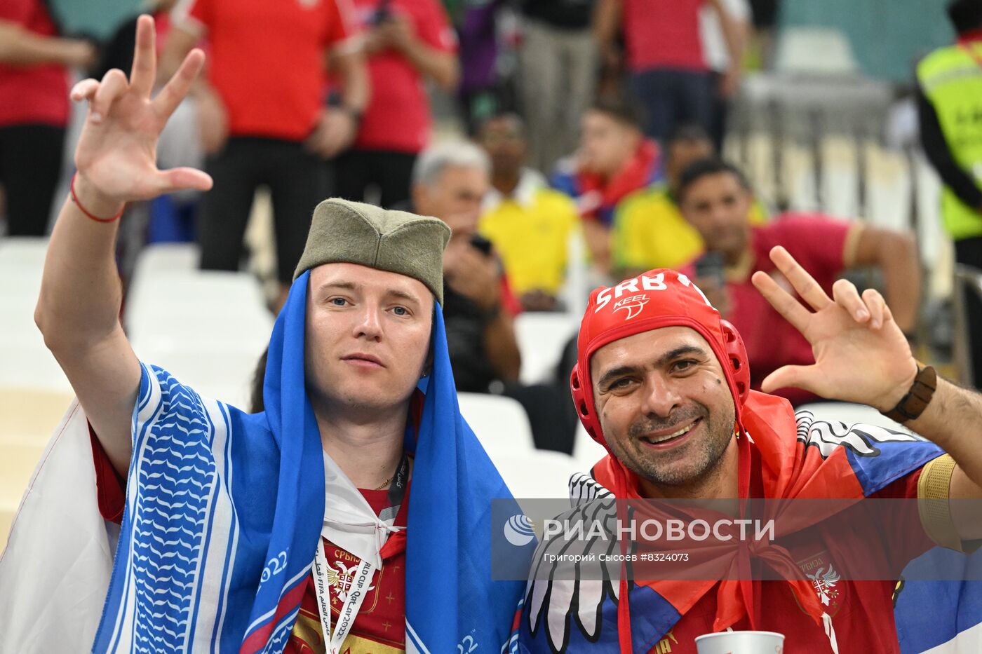 Футбол. Чемпионат мира. Матч Бразилия - Сербия