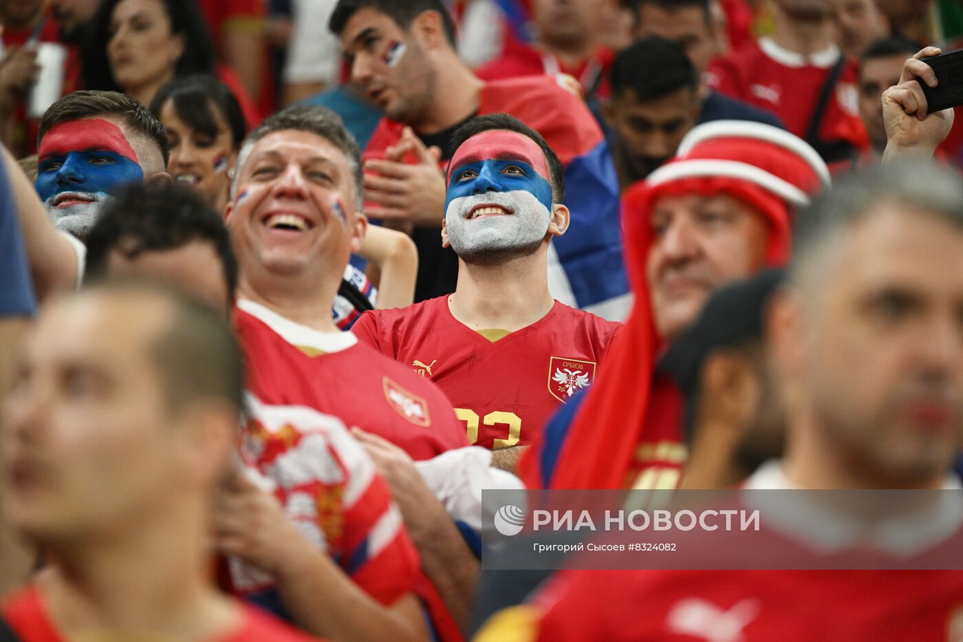 Футбол. Чемпионат мира. Матч Бразилия - Сербия