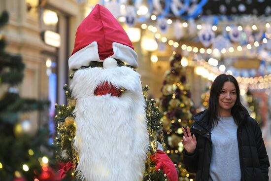 Новогоднее украшение ГУМа