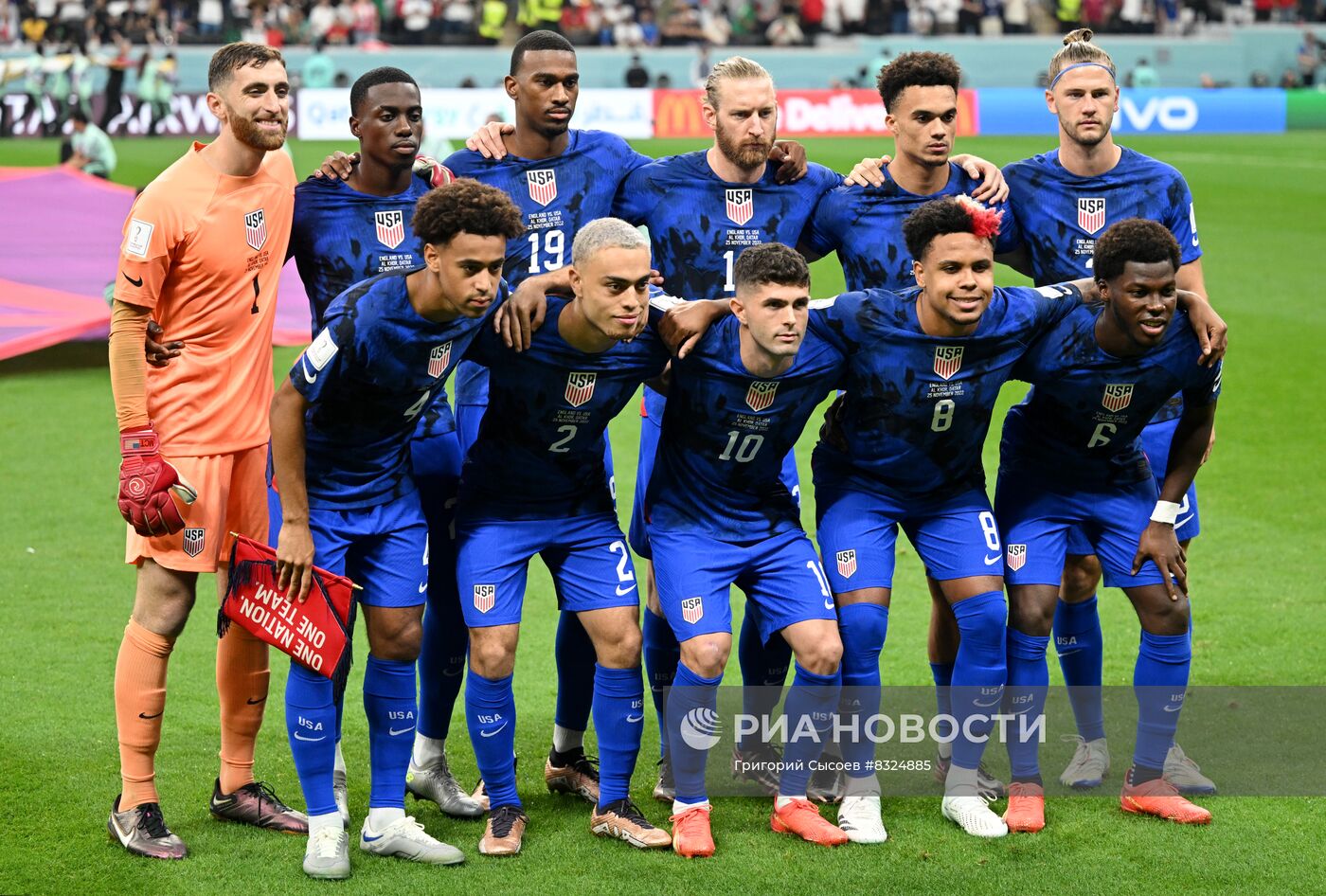 Футбол. Чемпионат мира. Матч Англия - США