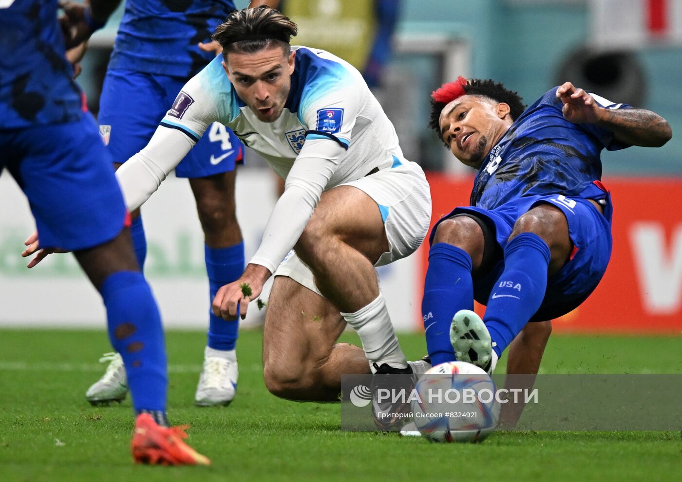 Футбол. Чемпионат мира. Матч Англия - США