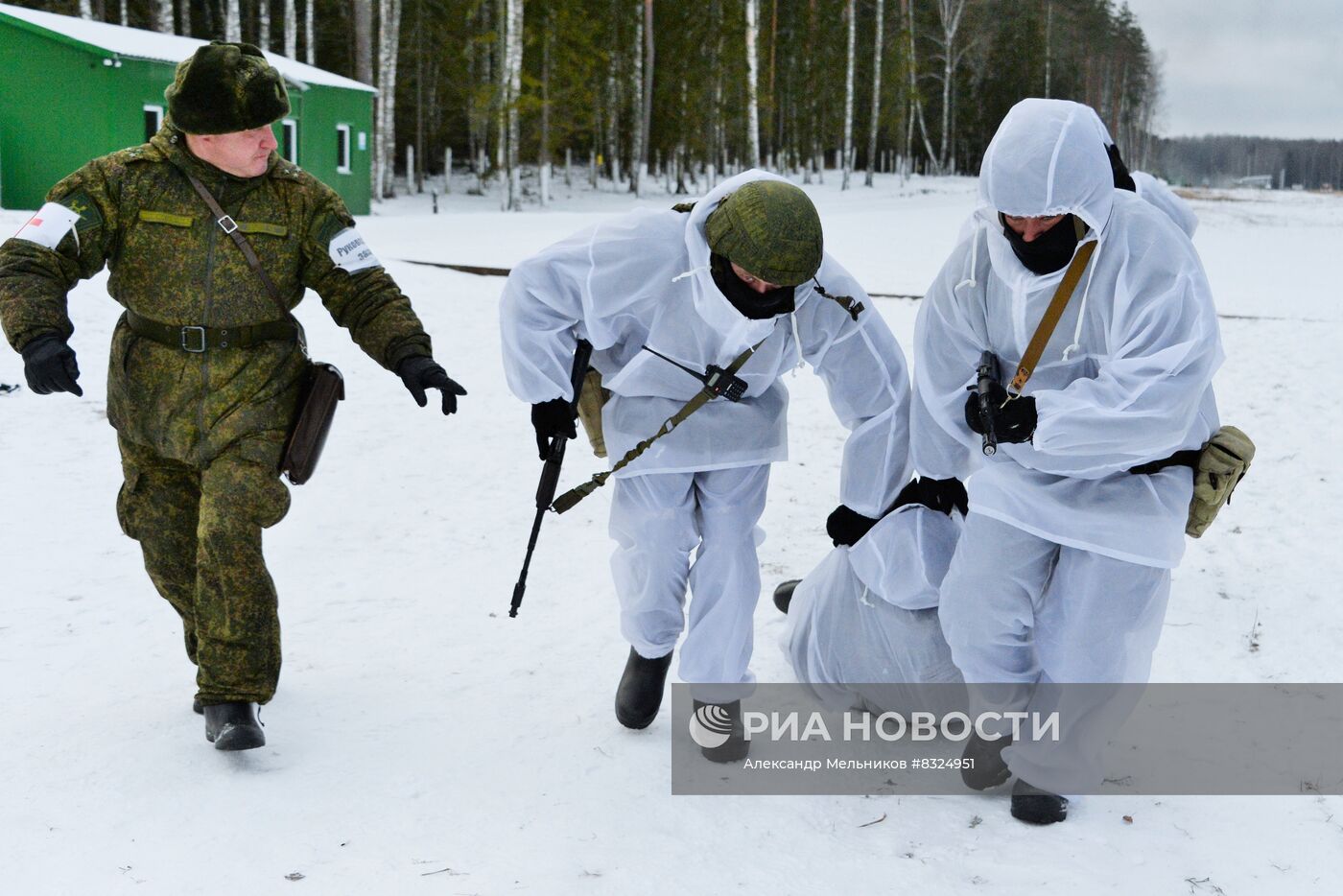 Подготовка мобилизованных для отправки в зону спецоперации