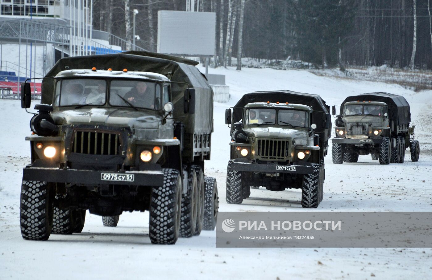 Подготовка мобилизованных для отправки в зону спецоперации