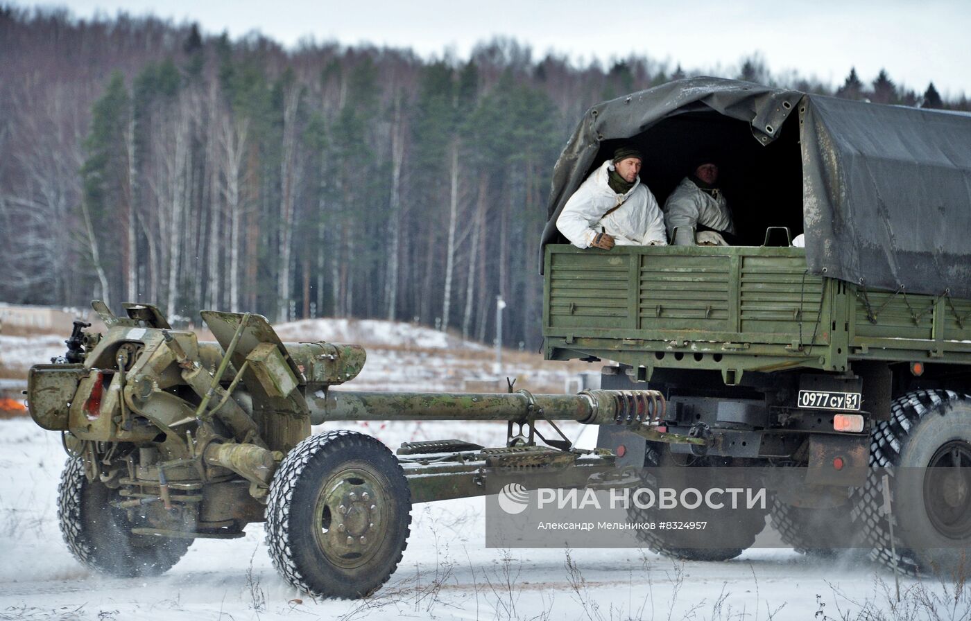 Подготовка мобилизованных для отправки в зону спецоперации