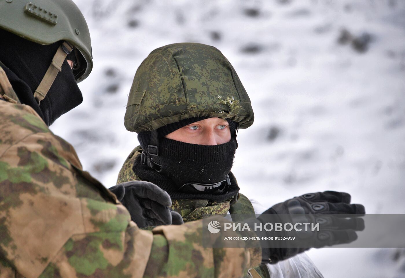 Подготовка мобилизованных для отправки в зону спецоперации