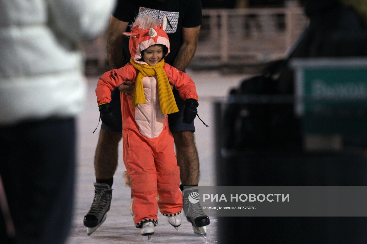 Открытие катков в Москве