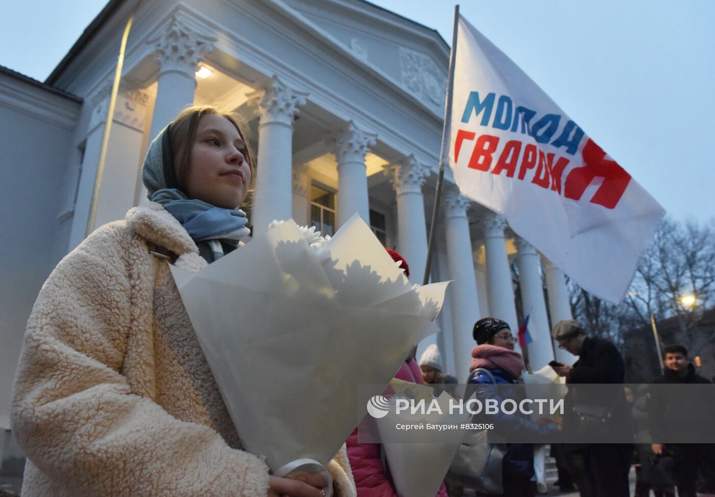 Встреча с освобожденными пленными в ДНР